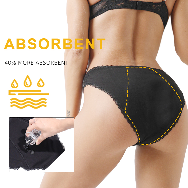 Bamboo Comfortable women's per - Period Panty Absorbent review and price