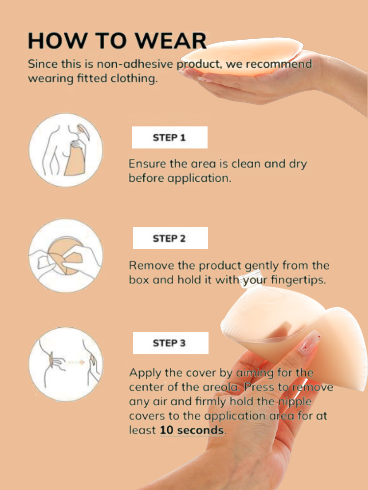 Women's Reusable Invisible Sil - Nipple Cover Pasties review and price
