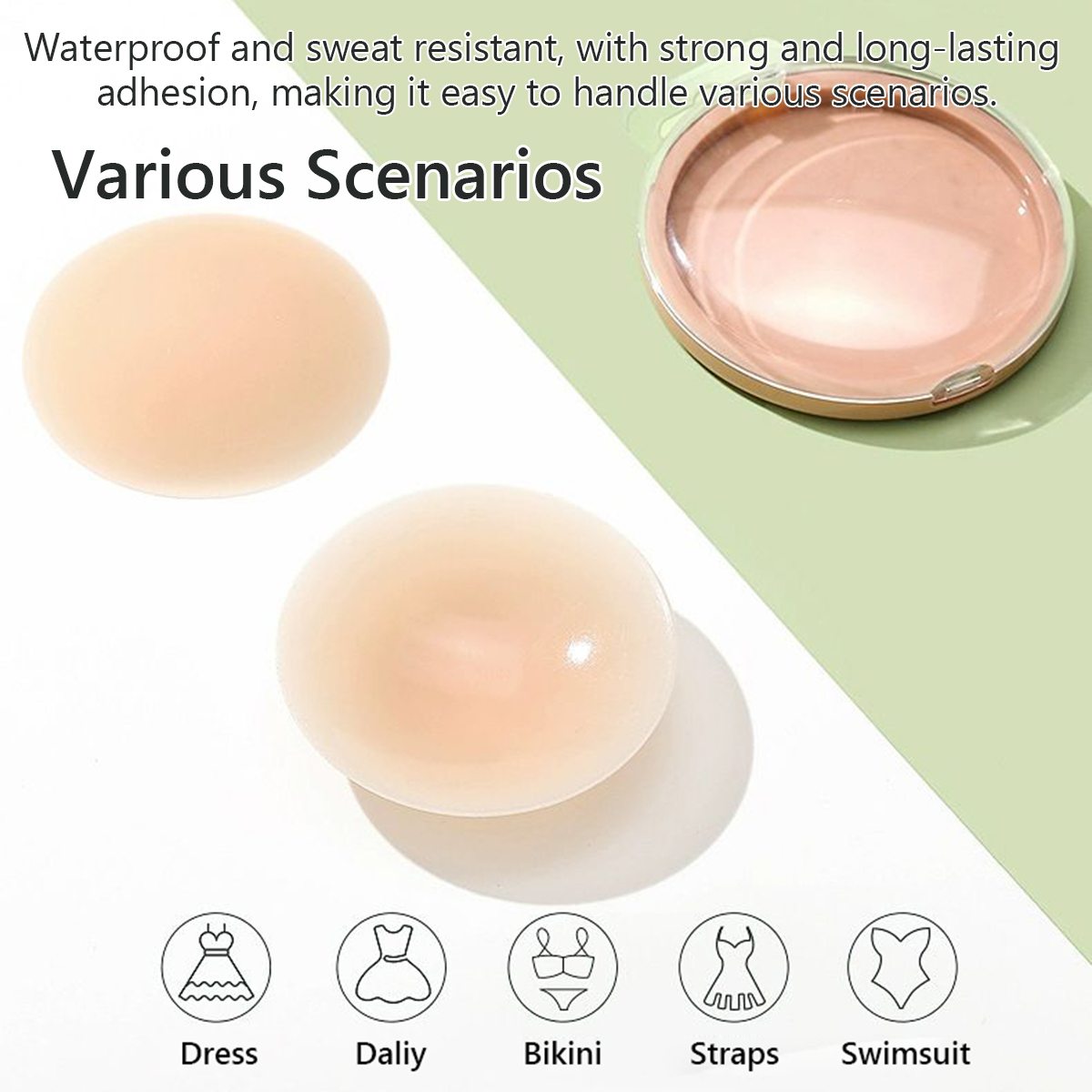 3 Pairs Washable Reusable 10cm - Nipple Cover Pasties review and price