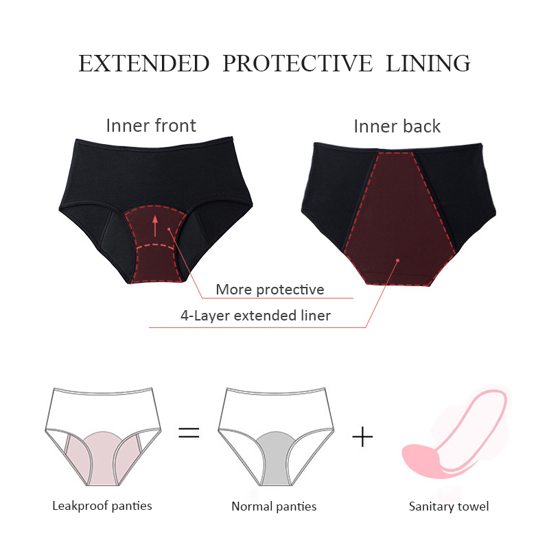 Heavy Flow Menstrual Panties 4 - Period Panty Absorbent review and price
