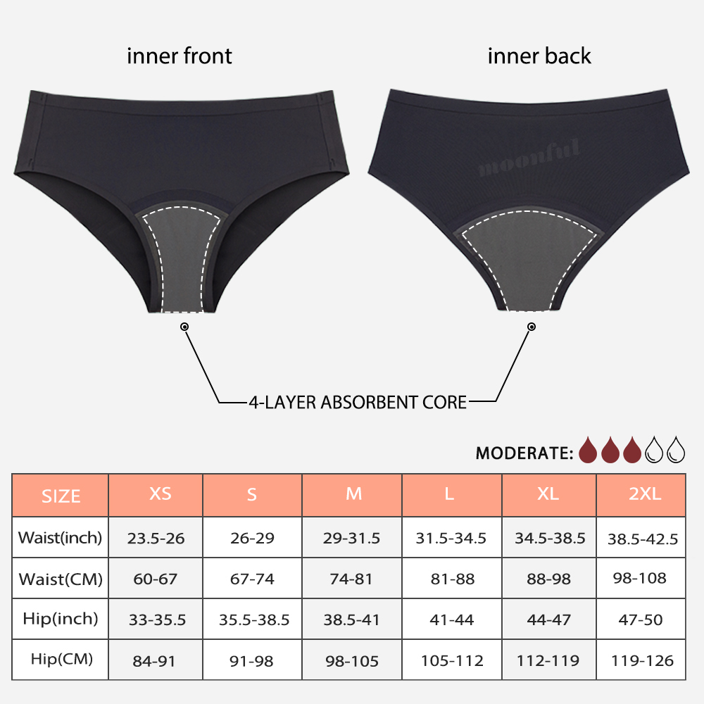 Seamless Menstruation Panties  - Period Panty Absorbent review and price