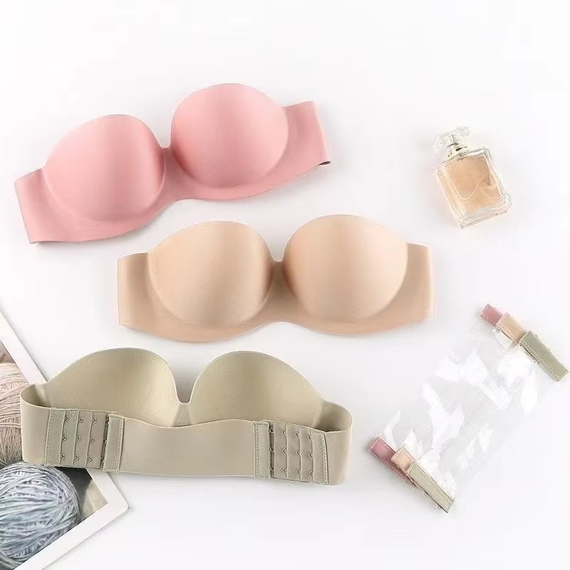 Women's Sexy Strapless Push-Up - Strapless Bra Backless review and price