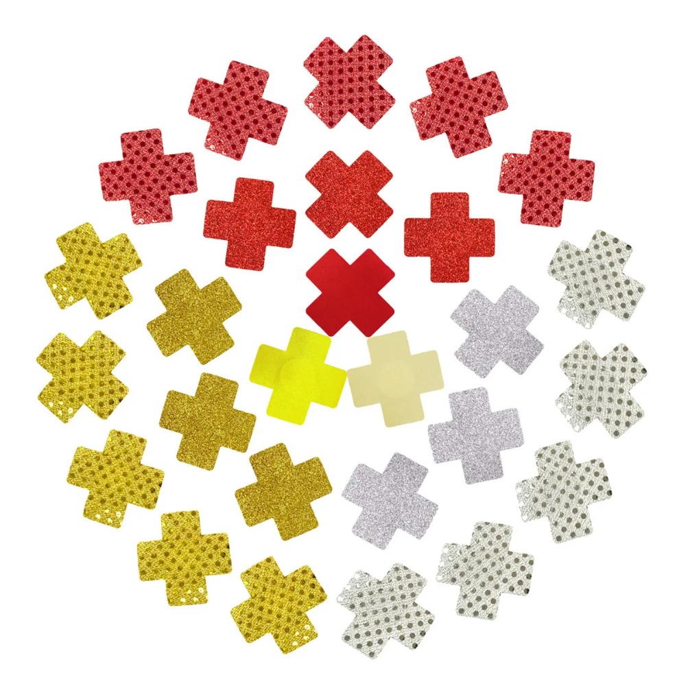Red Cross Design Nipple Covers - Nipple Cover Pasties review and price