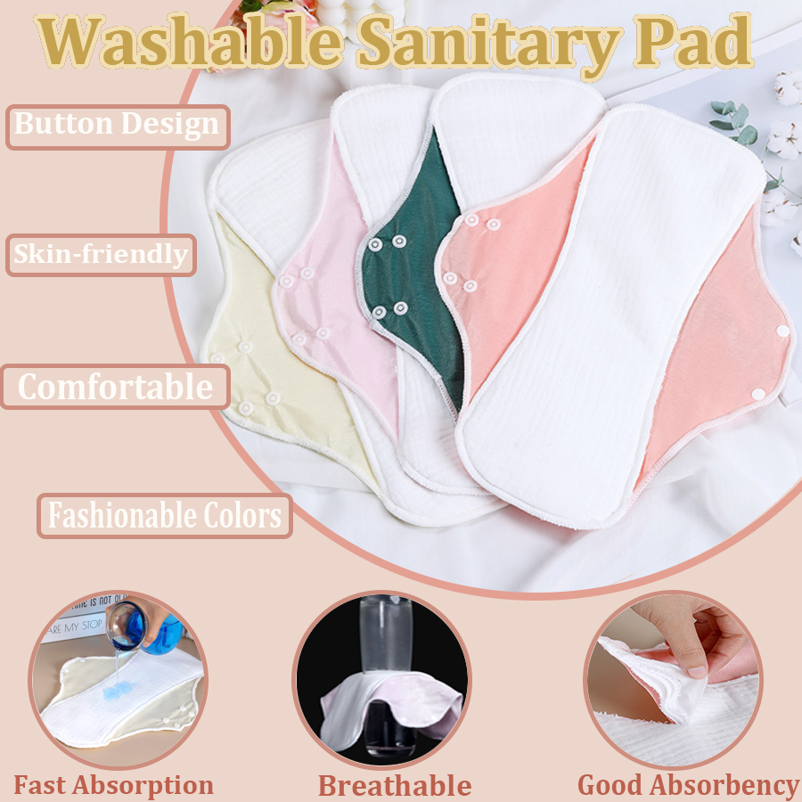 1pc Washable Sanitary Pads for - Period Panty Absorbent review and price